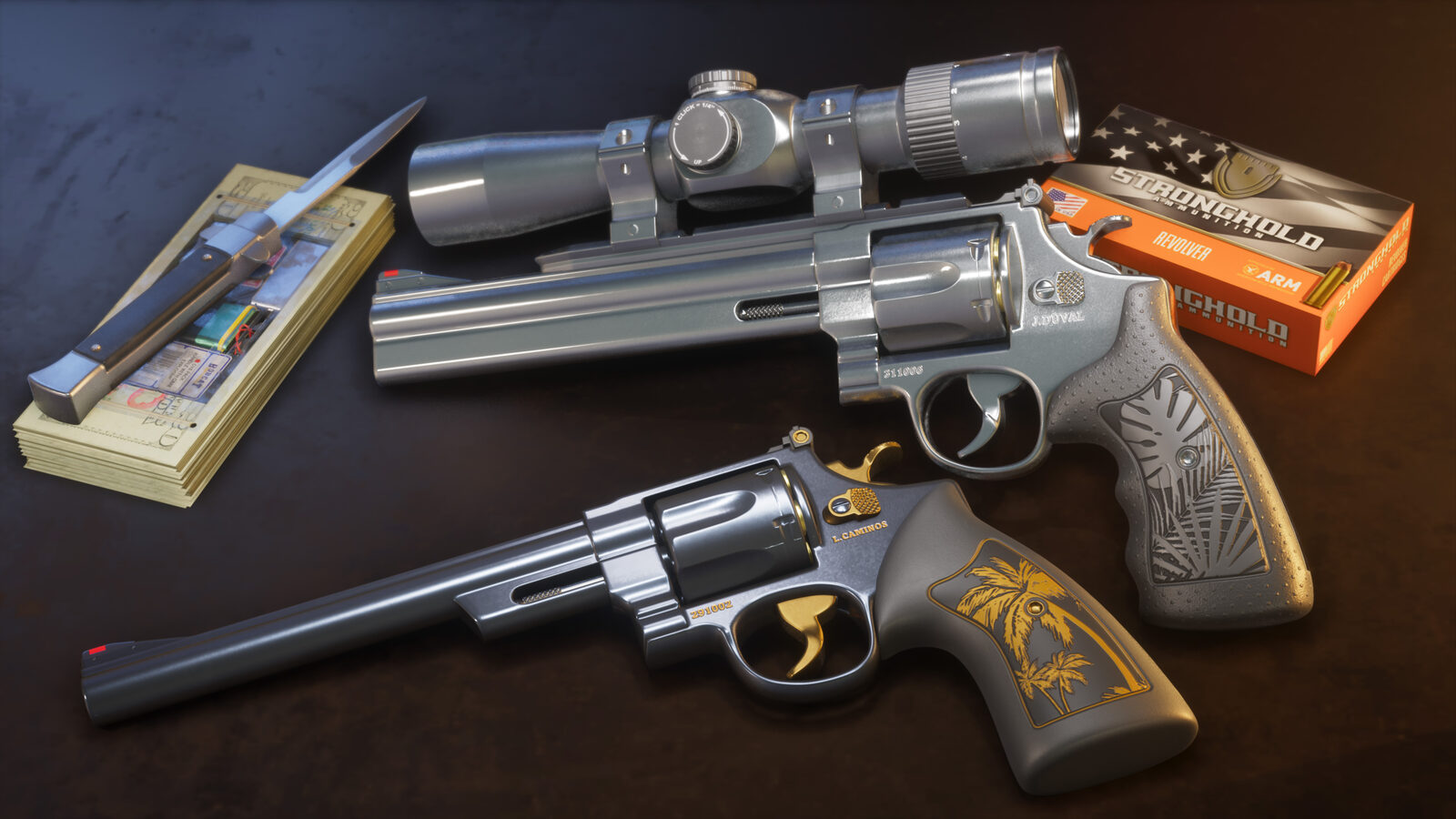 Hawk And Little Morgan Revolvers — GTA 6 Ultimate Edition