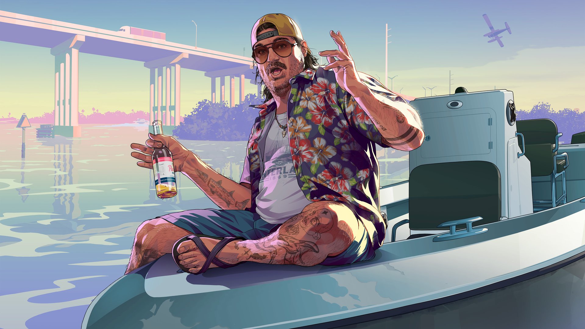 Cal Hampton — official GTA 6 wallpaper