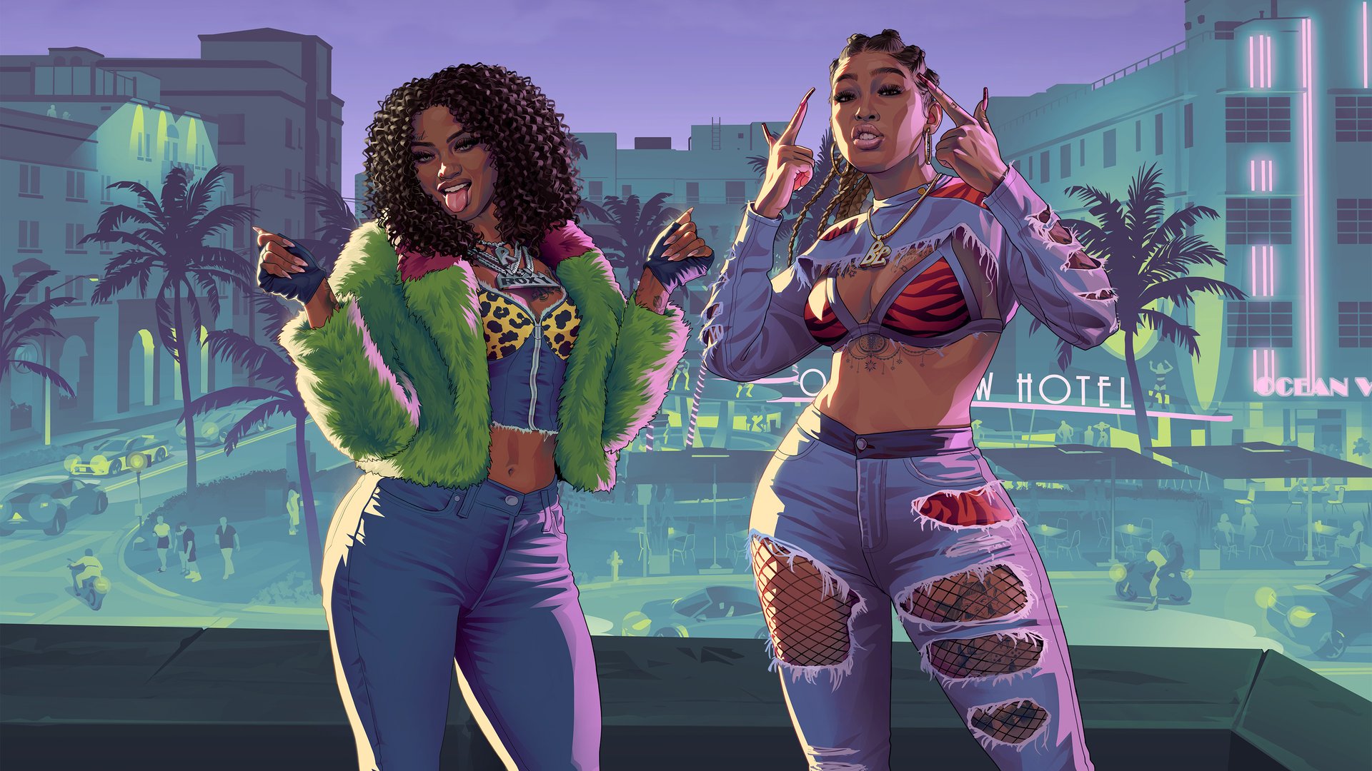 Real Dimez — official GTA 6 wallpaper