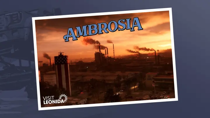 Ambrosia postcard — official GTA 6 wallpaper